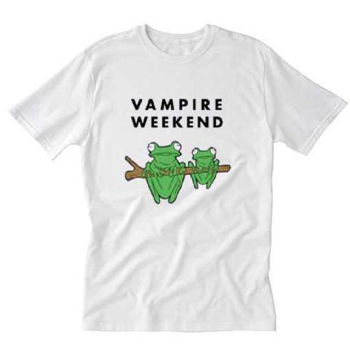 Vampire Weekend Frog T-Shirt PU27