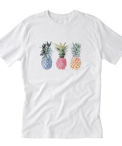 Color Pineapple T-Shirt PU27