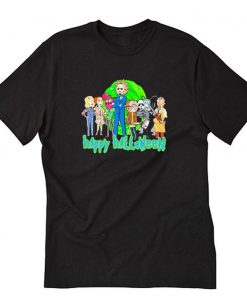 Happy Halloween Rick Morty T-Shirt PU27