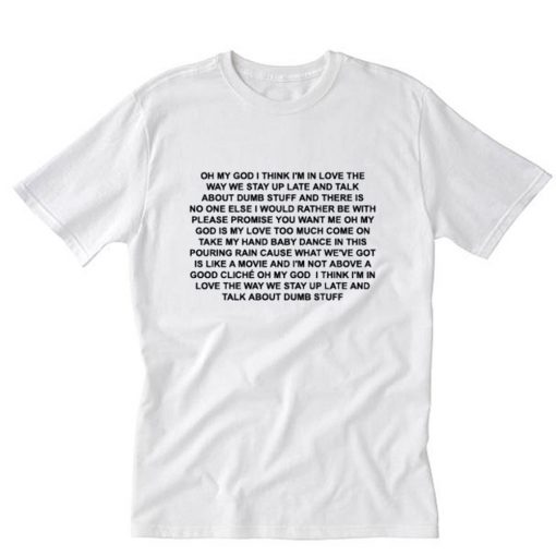 Lany Dumb Stuff T-Shirt PU27