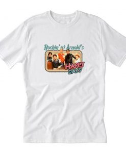 Rocking at Arnolds Fonzie T-Shirt PU27