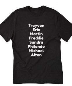 Say Their Names – Black Lives Matter T-Shirt PU27