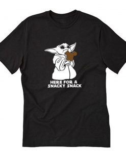Snacky Snack Baby Yoda T-Shirt PU27