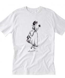 Snow White Sketch Hold Apple T-Shirt PU27