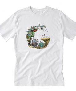 Studio Ghibli Characters T-Shirt PU27
