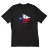 Texas Flag And The Millennium Falcon T-Shirt PU27
