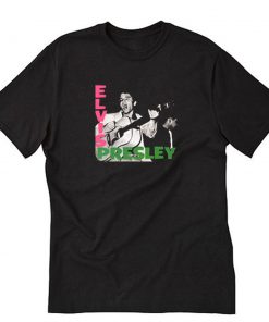 Vintage Cover Album Elvis Preseley 1956 T-Shirt PU27