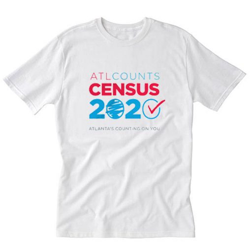 ATLcounts Census 2020 T-Shirt PU27