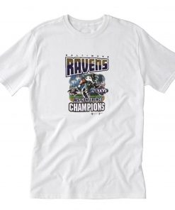 Baltimore Ravens AFC Champions T-Shirt PU27