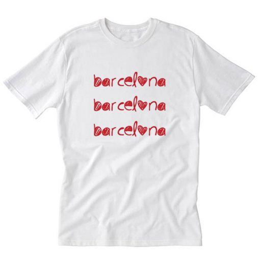 Barcelona Spain T-Shirt PU27