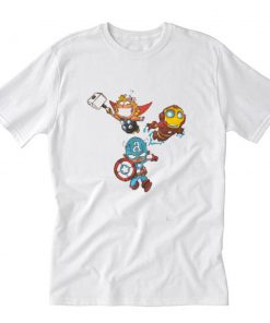 Marvel Characters Chibi T-Shirt PU27