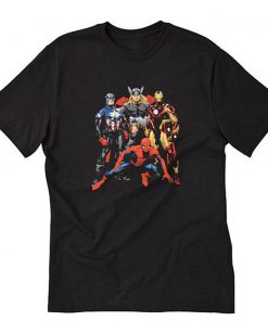 Marvel Superheroes Graphic T-Shirt PU27