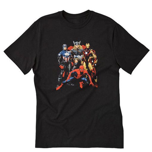 Marvel Superheroes Graphic T-Shirt PU27