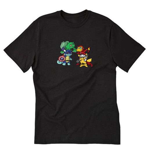 Pokemon Go Marvel T-Shirt PU27