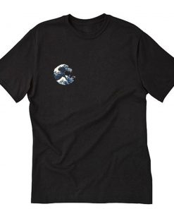 The Great Wave off Kanagawa Graphic T-Shirt PU27