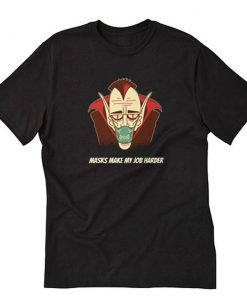 Vampire wearing a face mask T-Shirt PU27