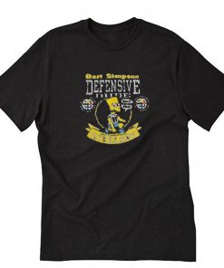 Bart Simpson 1990 Pittsburgh Steelers T-Shirt PU27