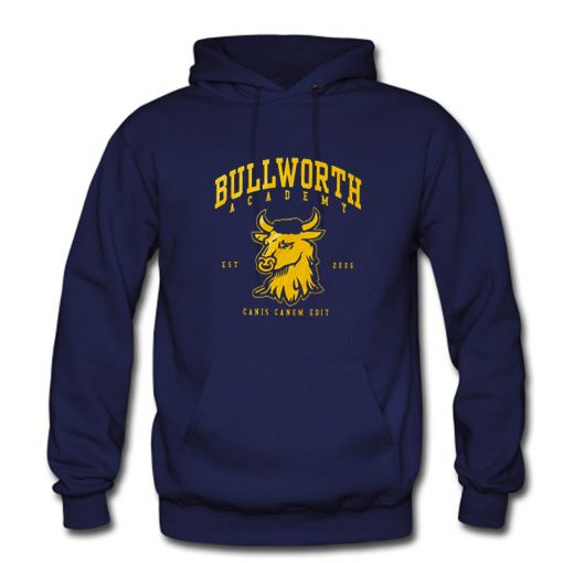 Bullworth Academy Mascot and School Motto Canis Canem Edit Hoodie PU27