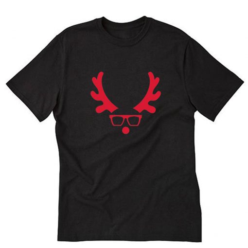 Reindeer Adult's Christmas T-Shirt PU27