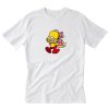 Simpsons And Donut T-Shirt PU27