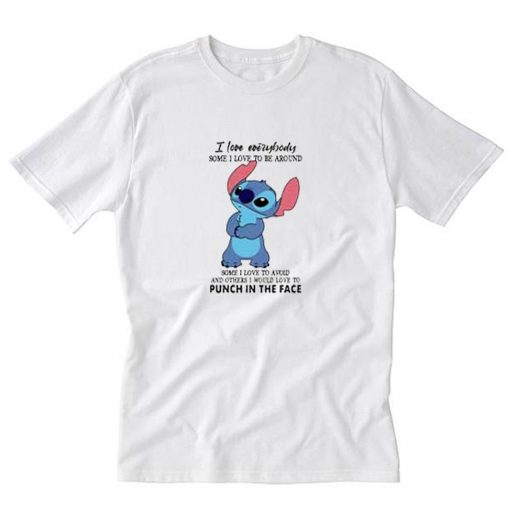 Stitch Love Everybody T-Shirt PU27