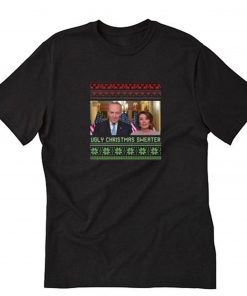 Ugly Christmas Nancy Pelosi Chuck Schumer T-Shirt PU27