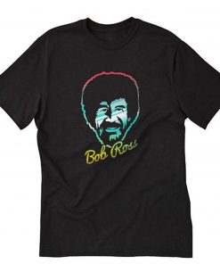 Bob Ross Face Paint T-Shirt PU27