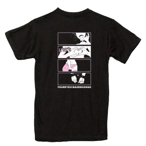 Doki Doki Based Kawaii T-Shirt Back PU27