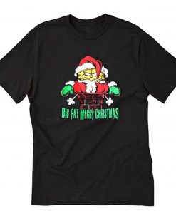 Garfield Big Fat Merry Christmas T-Shirt PU27