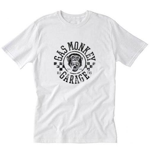 Gas Monkey Garage Rally White T-Shirt PU27