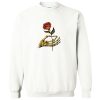 Skeleton Rose Sweatshirt PU27