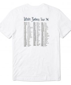 Smashing Pumpkins Infinite Sadness Tour 96 T-Shirt Back PU27