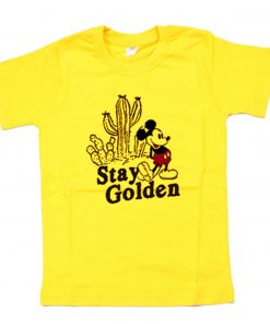Stay Golden Mickey Mouse T-Shirt PU27