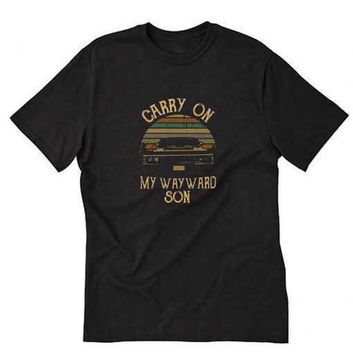 Supernatural Carry On My Wayward Son T-Shirt PU27