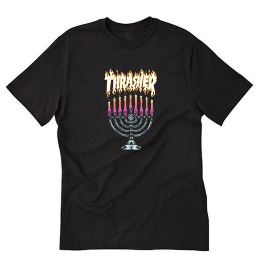 Thrasher Menorah T-Shirt PU27