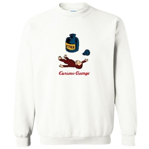 Vintage 1995 Curious George Ether Sweatshirt PU27