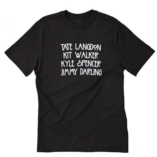 American Horror Story Tate Kit Kyle and Jimmy T-Shirt PU27