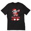 Christmas 2020 Toilet paper Santa Claus wear mask Quarantine T-Shirt PU27