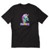 Fortnite Loot Llama Unicorn Head T Shirt PU27