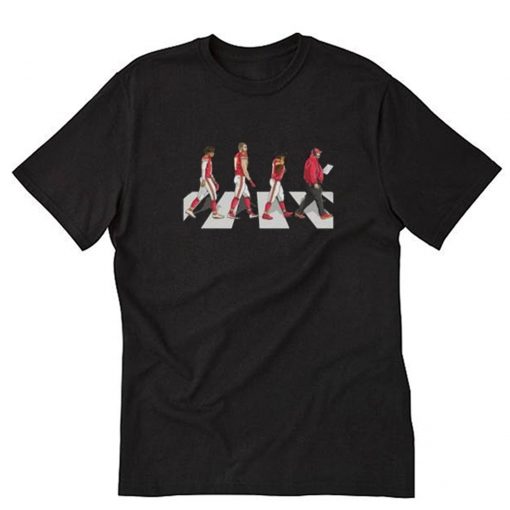 Kansas City Chiefs Mahomes Kelce Cross Abbey Road T Shirt PU27