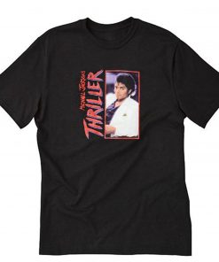 Michael Jackson Thriller Album Photo T Shirt PU27