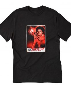 Michael Jackson Thriller Poster T-Shirt PU27