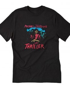 Michael Jackson Thriller T Shirt Black PU27