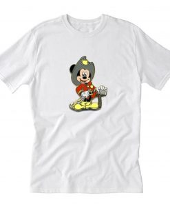 Mickey Firefighter T Shirt PU27