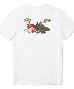 No Fear Pussy Chicken T-Shirt Back PU27