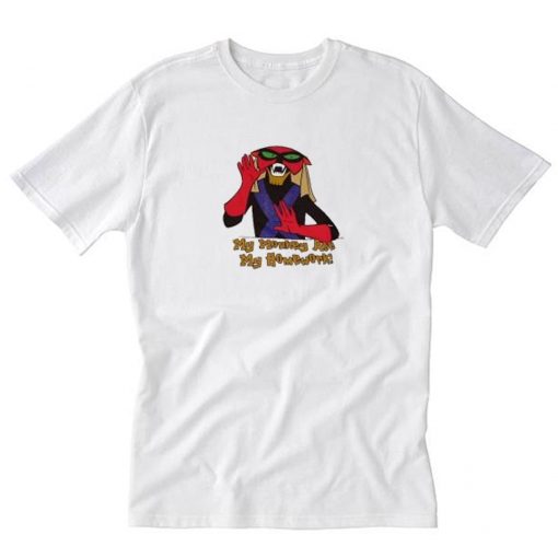 Space Ghost Brak Monkey At My Homework 1998 T Shirt PU27