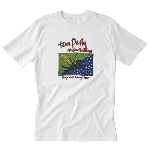 TOM PETTY AND The Heartbreakers Dogs With Wing T Shirt PU27