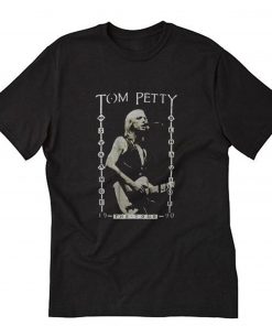 Tom Petty Heartbreakers Concert T Shirt Black PU27