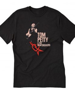 Tom Petty and Heartbreakers T-Shirt Black PU27