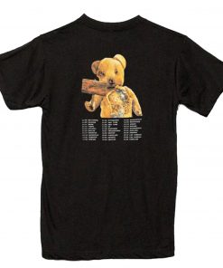 Travis Scott Astroworld Teddy Bear T Shirt back PU27